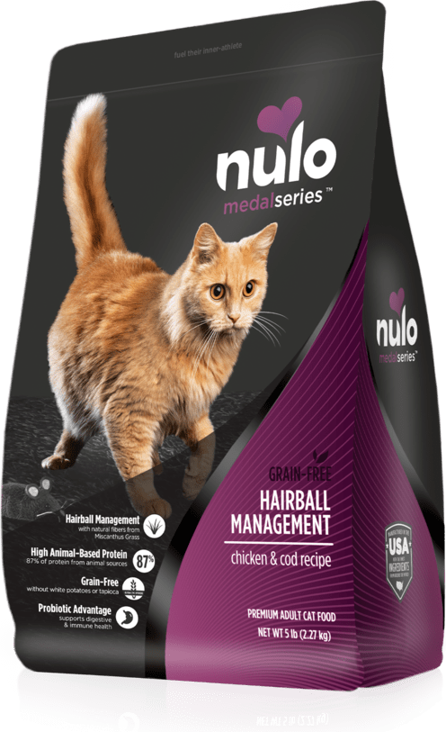 Nulo Medalseries High-Meat Kibble Hairball Management Chicken & Cod Recipe
